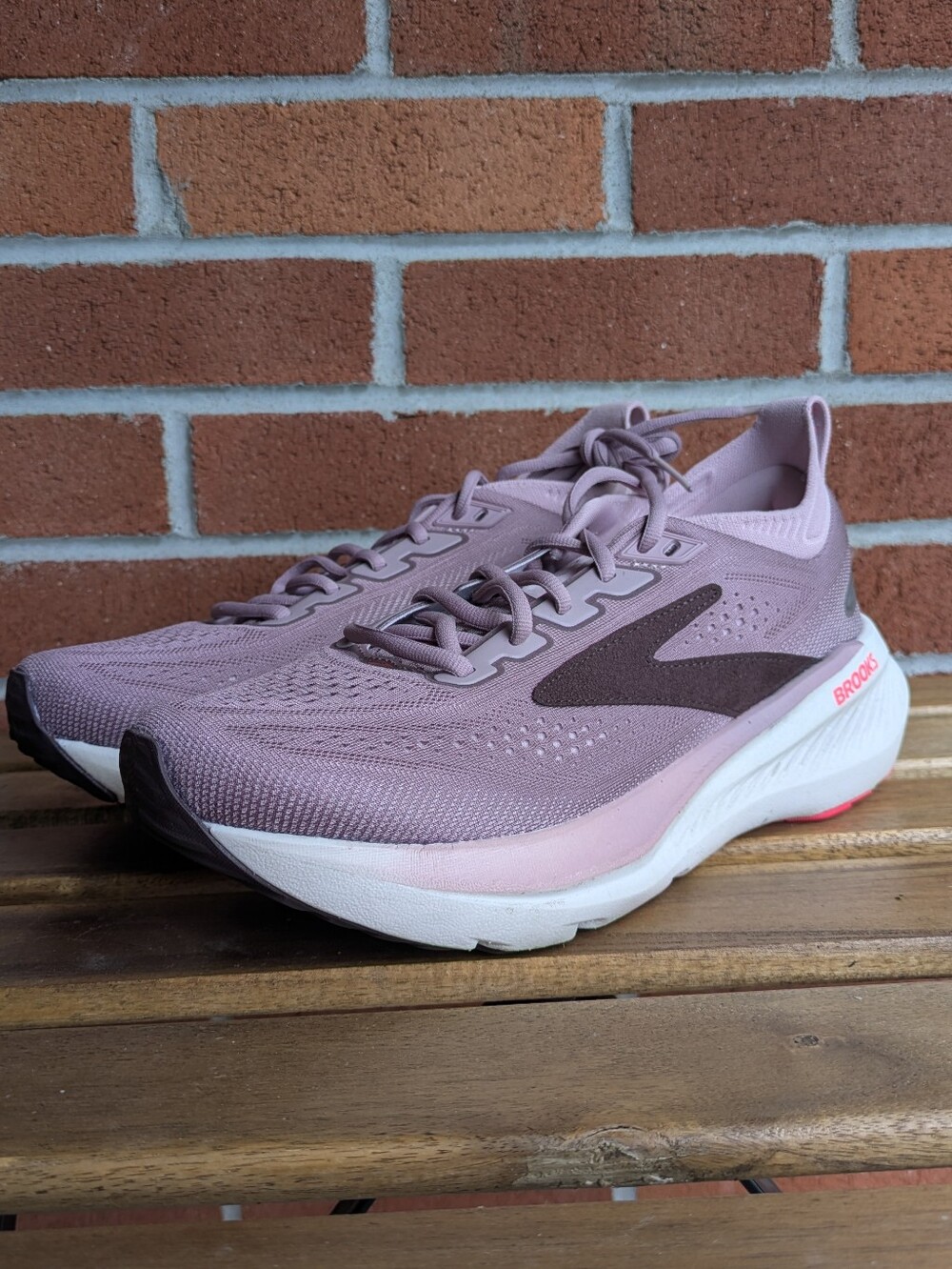 Brooks Women's Glycerin 23 Running Shoes - Elderberry/Peppercorn/Clear
